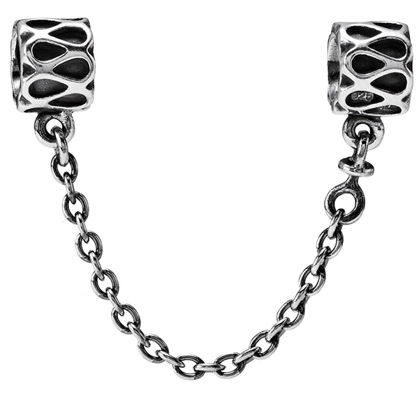 Detailed Charm Safety Chain