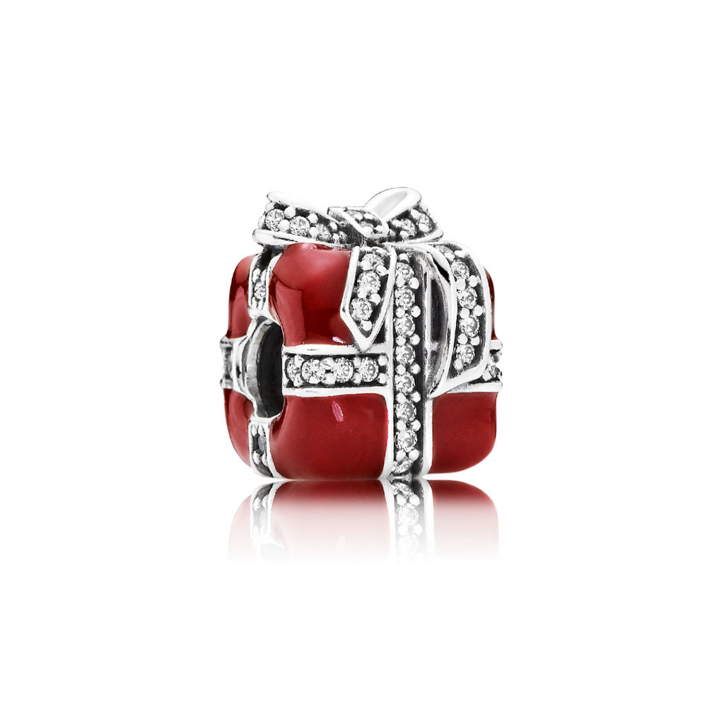 Red Sparkling Surprise Charm